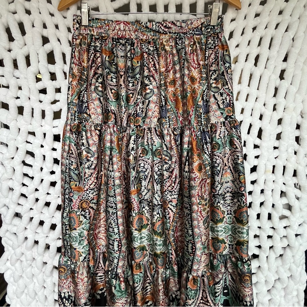 PAISLEY MAXI SKIRT